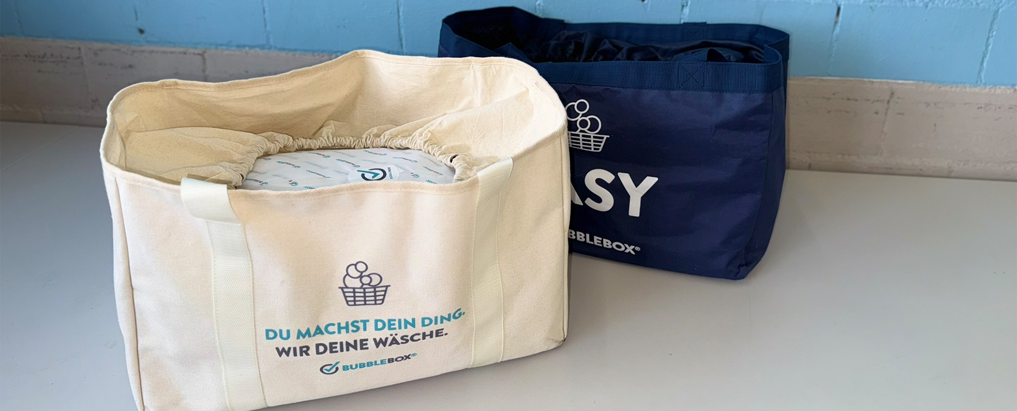 Neue Verpackungslösung für Alltagswäsche und EASY mit Seidenpapier | New packaging solution for everyday laundry and EASY with tissue paper